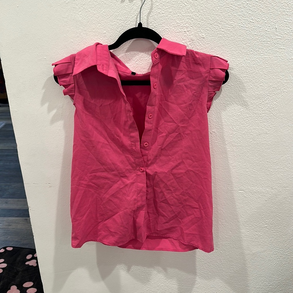 Pink blouse